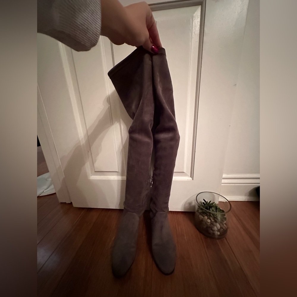 Wishbone Thigh High Boots